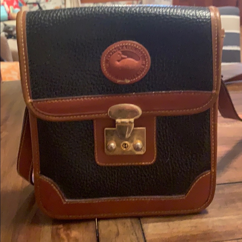 Dooney & Bourke Crossbody Bag Navy and Brown